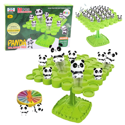 Balance Jumping Pandas Arcade Game Tree 50pcs