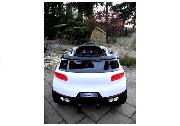 Coronet S White - Electric Ride On Car