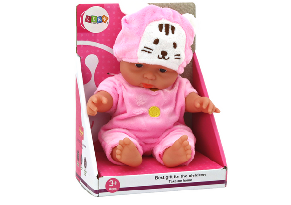 Little Baby Doll, Pink Clothes, Bunny Hat