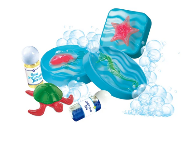 Scientific Fun Marine Soaps Kit Polish Language Clementoni 50709