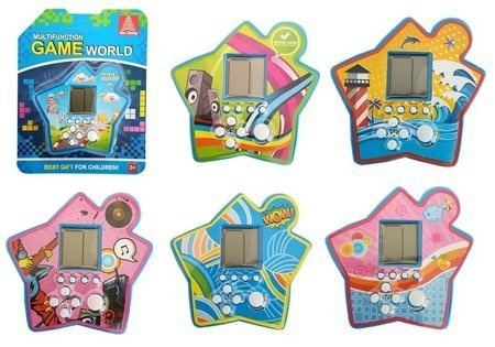 Tetris-Spiel Spielkonsole Tetris Spiel verschiedene Farben