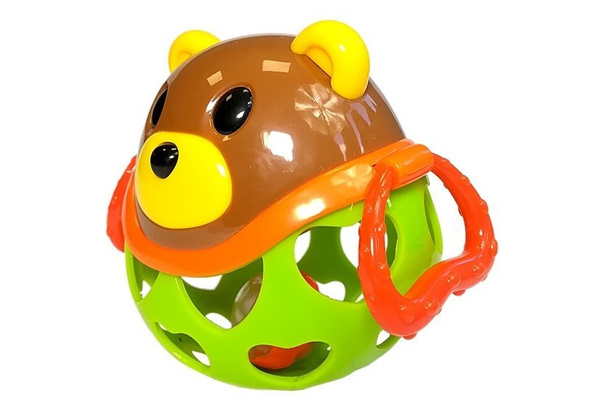 Rattle Teether Bear 11 cm