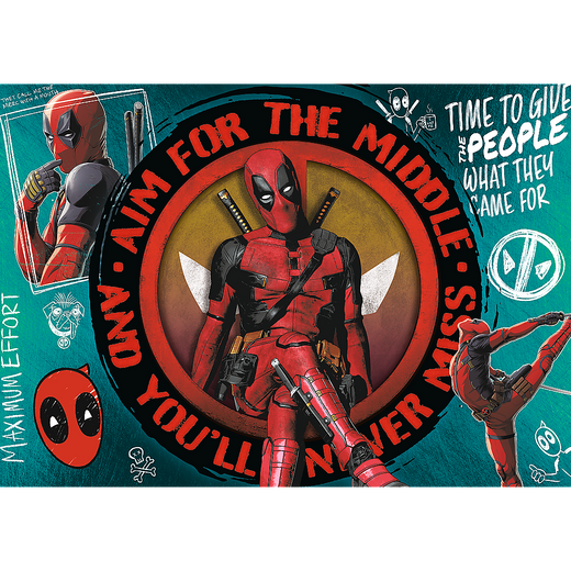Puzzle - 1000 Premium Plus - Deadpool Trefl - 10835