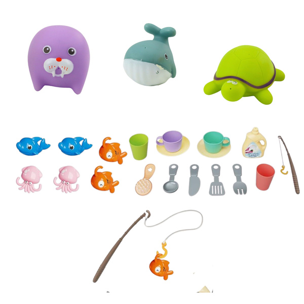 Fishing Boat with Water Circulation Interactive Fishing Accessories