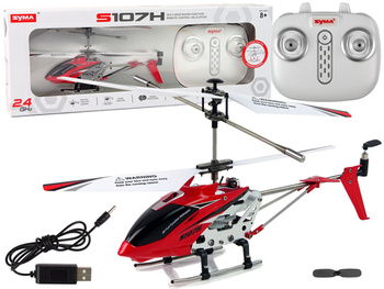 SYMA S107H Ferngesteuerter Hubschrauber 2.4G Rot