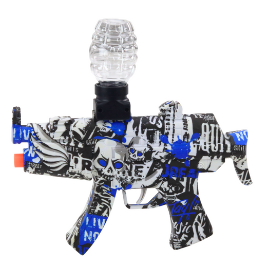 Electric Water Ball Gun Graffiti White Blue