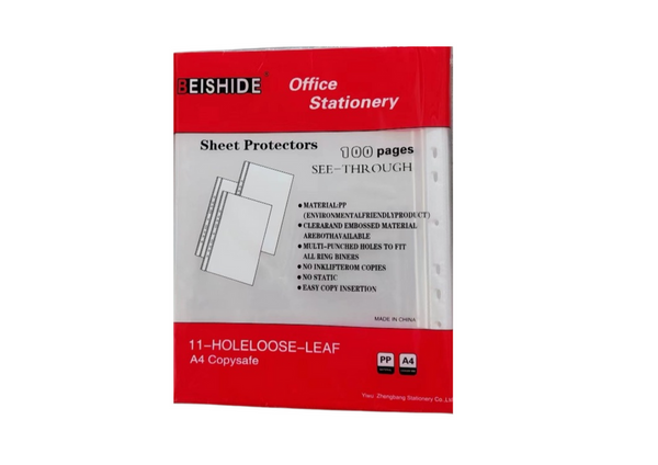 Transparent Document Pouches A4 100pcs.