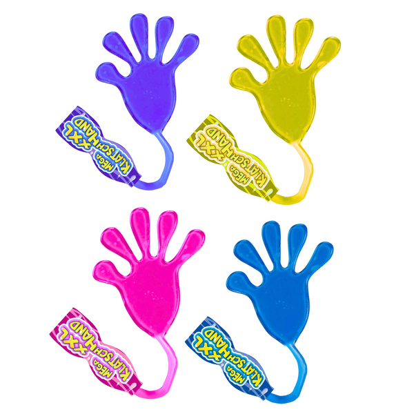 Schleimmischung, klebrige Gummipfote, flexibler Griff