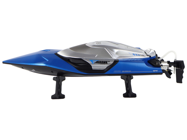 Motorboot R/C 2.4G Lichter 30 km/h Blau