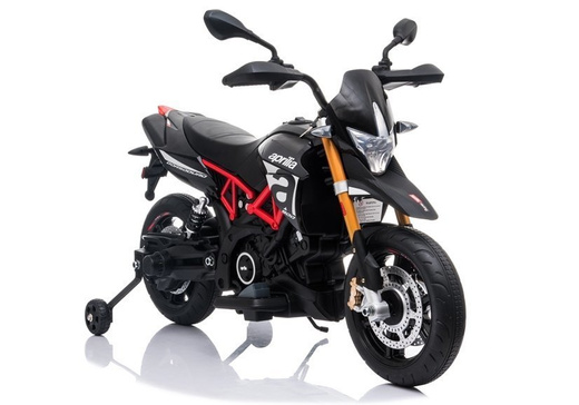 Kindermotorrad Aprilia A007 Schwarz