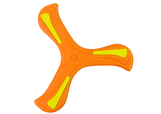 Boomerang Flying Disc Thrower Orange For Kids