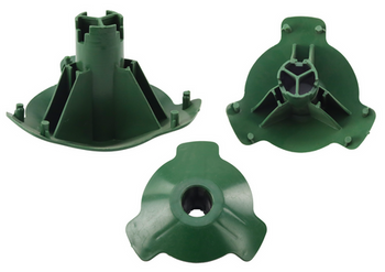 Korpus zur Befestigung von 3 Weihnachtsbaumständerbeinen