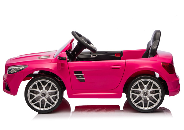 S506 Rosa Elektro-Kinderauto Mercedes SL500