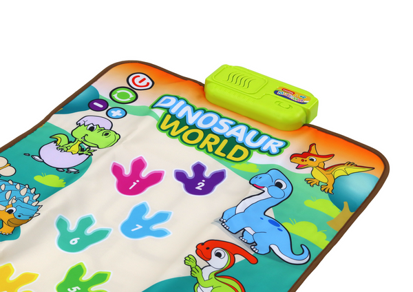 Educational Interactive Dance Mat Dinosaurs Lights Sounds