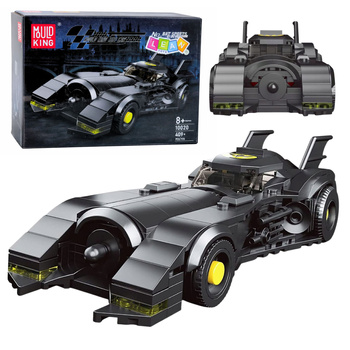 Superhero Race Car Building Blocks Black 409 pcs.