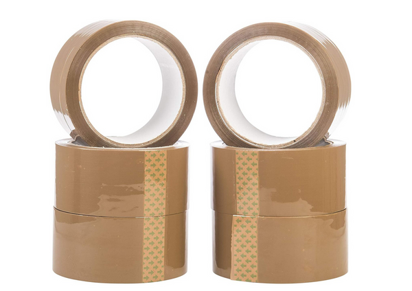 Brown Synthetic Rubber Packing Tape 48MM*50M 54Yd Strong