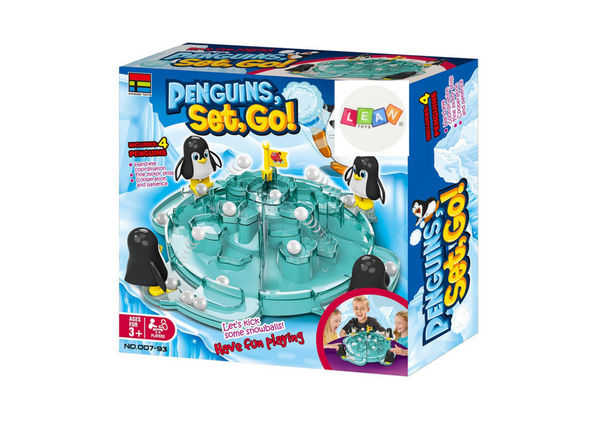 Pinguin-Fußball Kick the Ball Iceberg