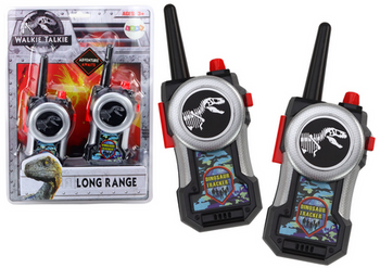 Krótkofalówki Walkie- Talkie Tropiciel Dinozaurów 30-80m Zasięgu