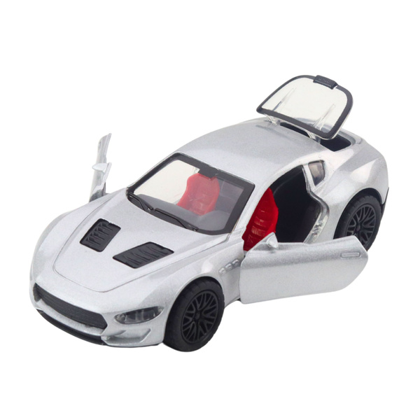 Metal Sports Car With Motorized Lights Sounds Mix