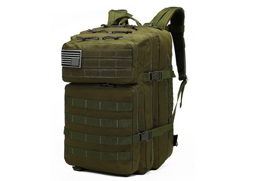 Military Tactical Backpack Khaki 40-60L