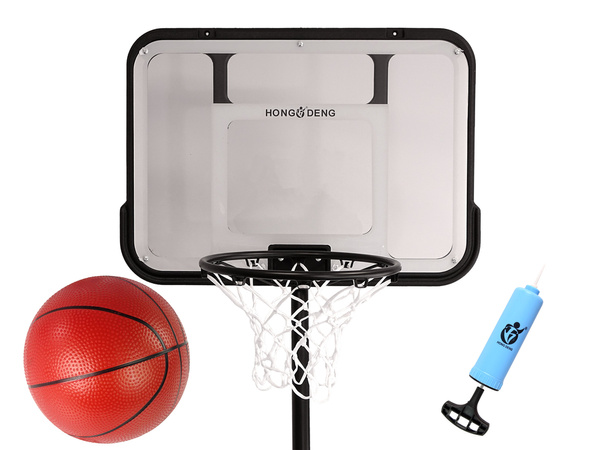 Basketballkorb Basket Ball Garten Schwarz 2,5 m