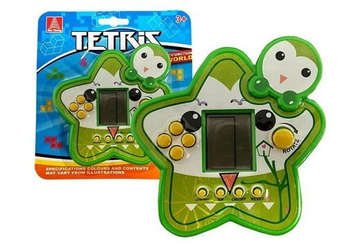 Tetris-Spiel Spielkonsole Tetris Spiel Grün