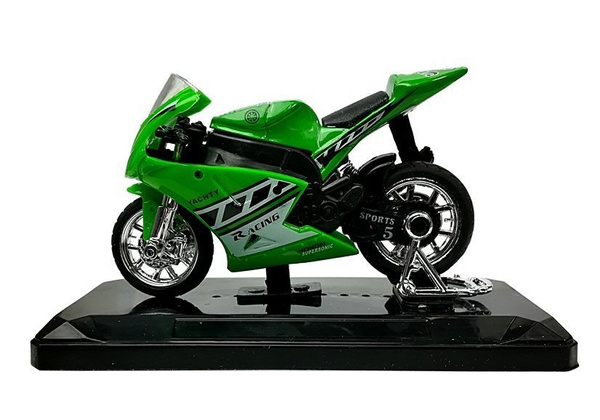 Sportmotorrad mit Sounds 1:18 4 Farben