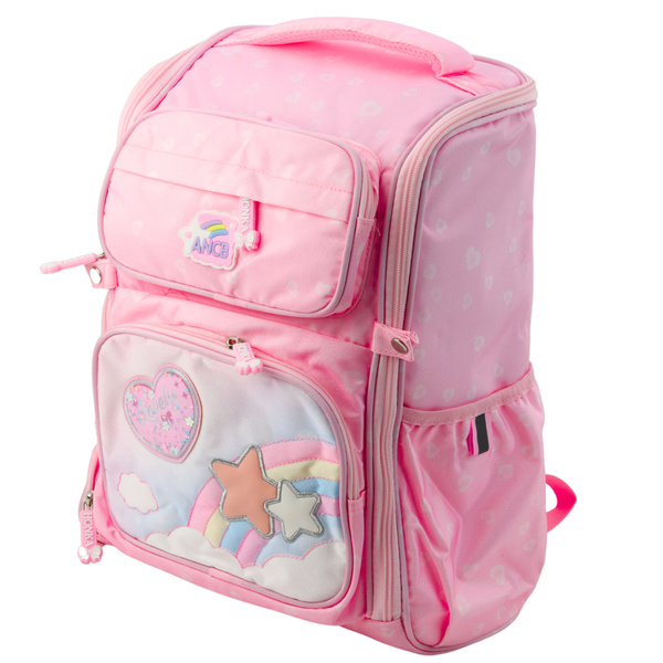 Einhorn Schulrucksack Brustgurt Rosa 20L