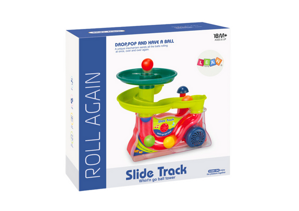 Springbrunnenrutsche für Bälle Bälle klingt bunt