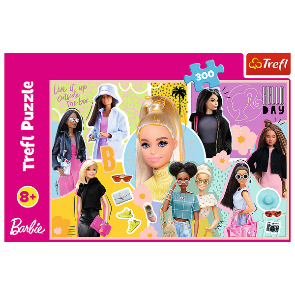 Puzzle - 300 - Twoja ulubiona Barbie - Trefl 23025