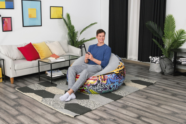 Bestway 75075 inflatable armchair 112 x 112 x 66 cm