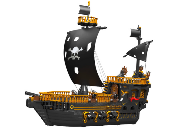 Pirate Ship Ship Construction Blocks 1288 Elements