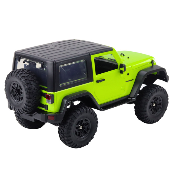 Remote Controlled Off-Road Vehicle RC Jeep Wrangler Rock Crawler Green 1:14