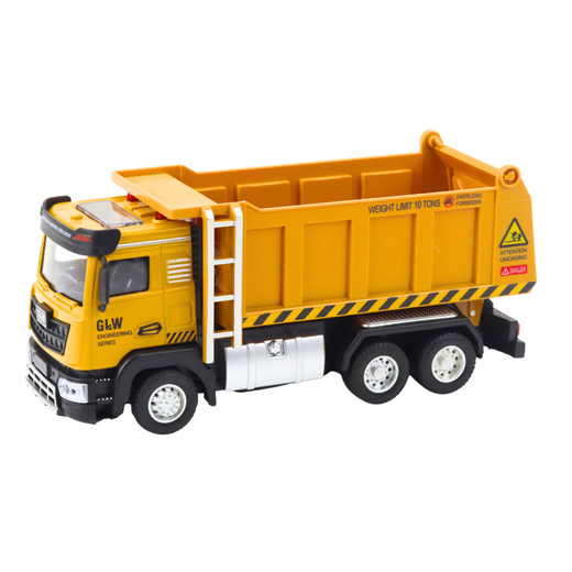 Construction Vehicle Yellow Tipper Truck
