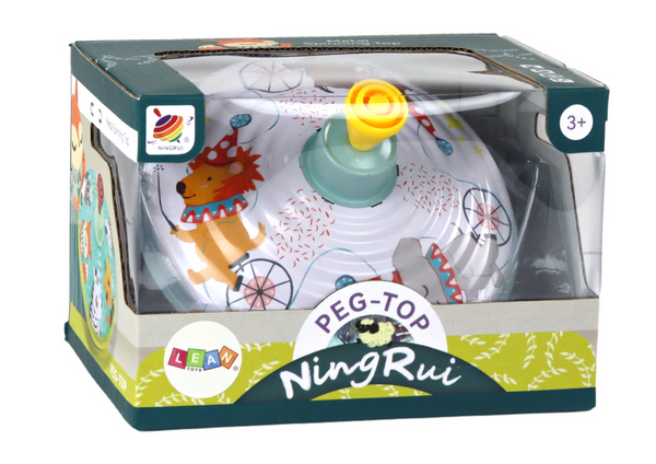 Metal Spinning Top Circus Traditional Toy
