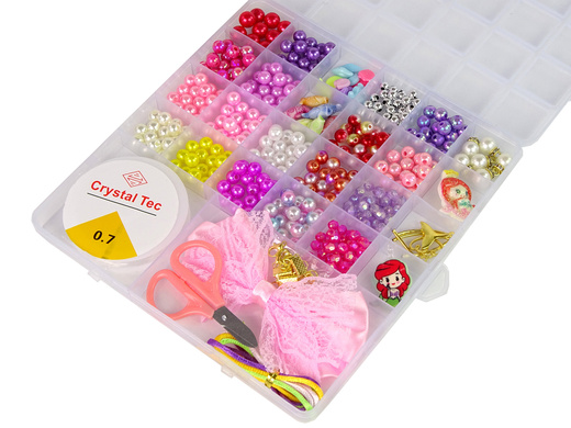 The Pink Cardboard Jewellery Making Bead Set