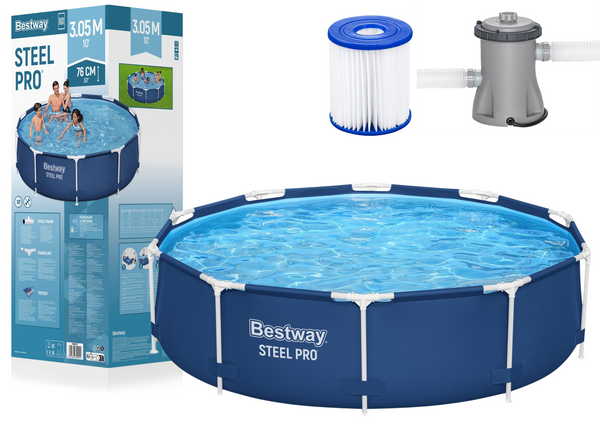 Basen Ogrodowy Stelażowy 305 cm x 76 cm Bestway 56679