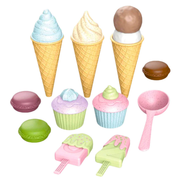 Honig- und Süßigkeiten-Set Cupcakes Makronen Rollenspiel