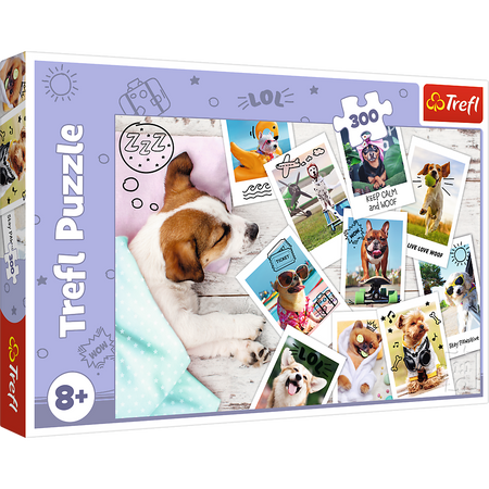 Puzzle - "300" - Holiday photos / Trefl 23003