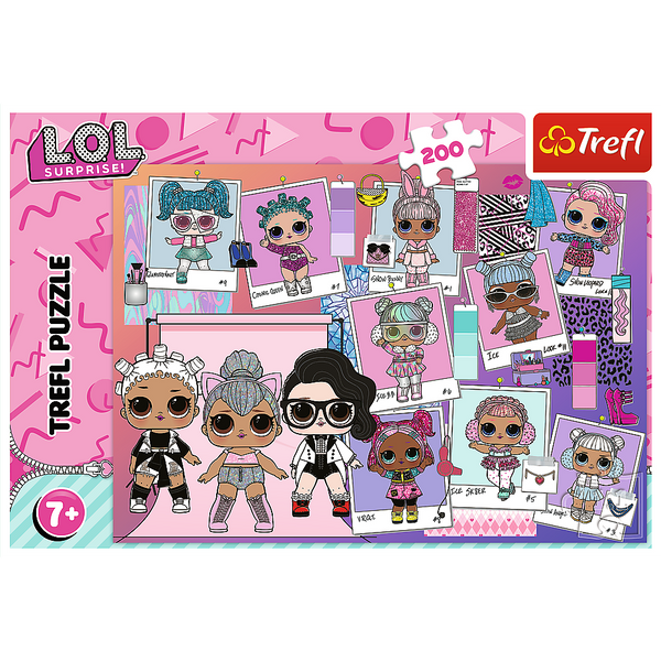 Puzzle - "200" - Sweet Dolls LOL Surprise! Trefl 13288