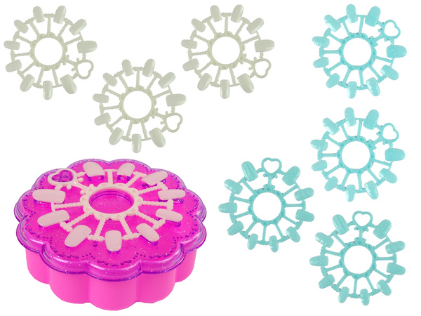 Nagelmalerei-Set Nagellacke Stifte Bunte Aufkleber