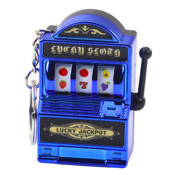 Keychain Mini Casino Slot Machine Slot Machine Moving Bar Mix Color