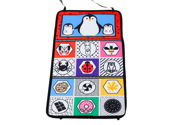 Double-sided Folding Mat With Mirror Teethers Crinkle Book