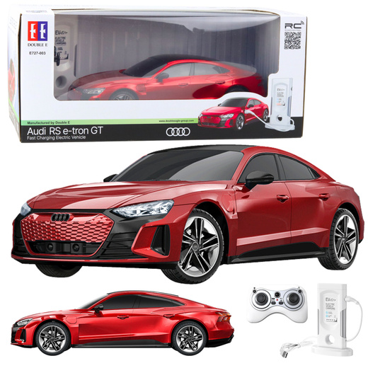 Audi RS E-tron GT Remote Controlled RC Car Red 1:14