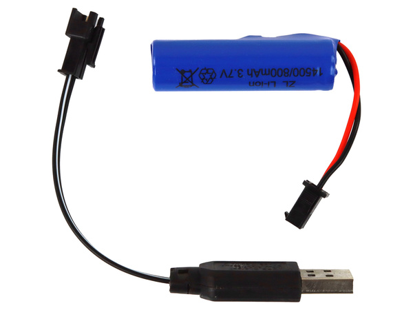 R/C Tank Remote Controlled Lights Sound Navy Blue 1:18 27MHz