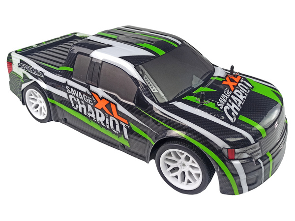 Ferngesteuertes Auto R / C Pick Up 15-20 km / h Grün