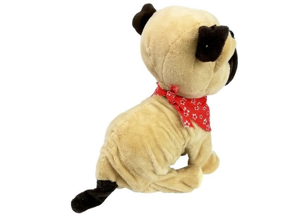 Interactive Dog On a Leash Barks Wags Tail Sensors