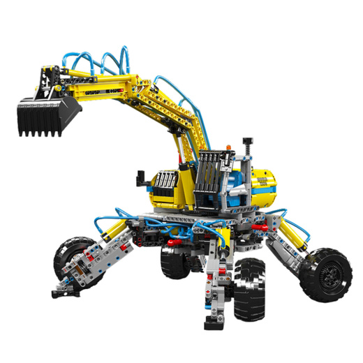 Construction Bricks Mobile All Terrain Excavator 1392 pcs.