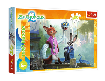 Puzzle – 100 – Geheimnisse von Zootopia – Disney Zootopia 2 – Trefl 16523