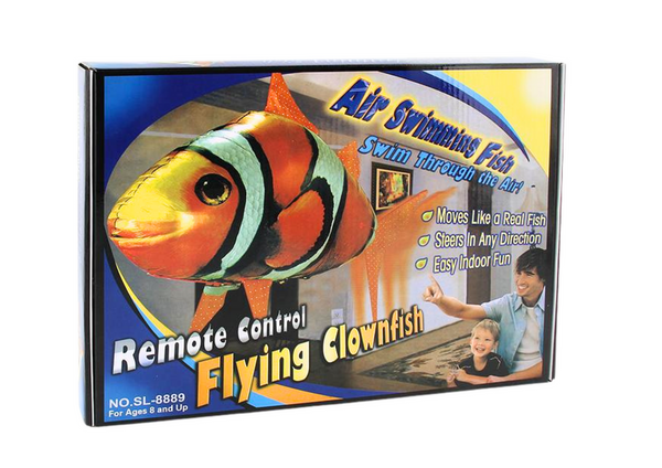 Ferngesteuerter Fisch R/C Clownfisch Orange fliegender Ballon